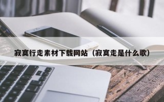 宁国寂寞行走素材下载网站（寂寞走是什么歌）